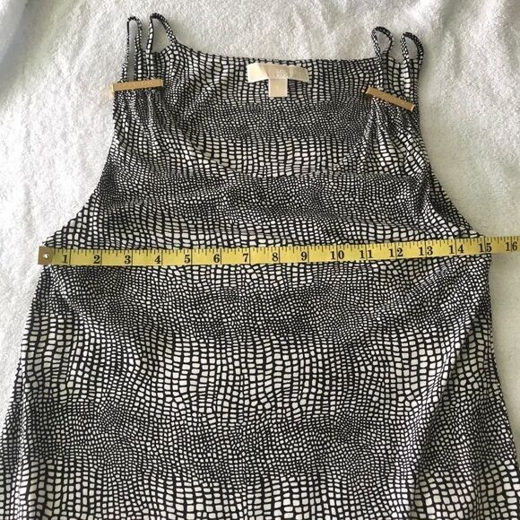 Michael Kors Black and White Tank Top - Small - Picture 7 of 8